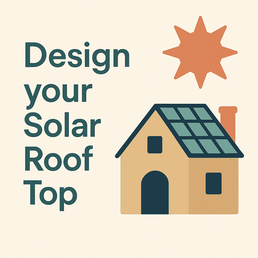Design your custom solar rooftop solution